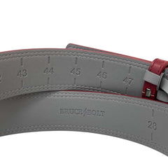 Premium Pro Adjustable Baseball Belt - Maroon