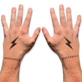 Invisible Gloves Sticker Set - Black
