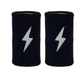 Premium Pro 4" Wristbands (2-Pack) - Black