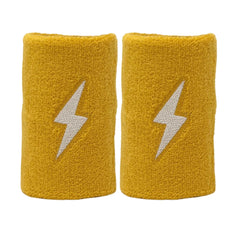 Premium Pro 4" Wristbands (2-Pack) - Yellow