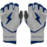 Grey Series Long Cuff Batting Gloves - Navy