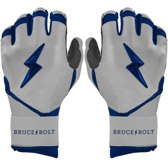 Grey Series Long Cuff Batting Gloves - Navy