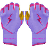 Harrison Bader Signature Series Long Cuff Batting Gloves - Lavender
