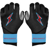 Bear Series Long Cuff Batting Gloves - Miami Black