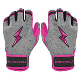 Brandon Nimmo Signature Series Short Cuff Batting Gloves - Concrete