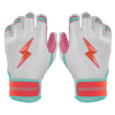 Bear Series Short Cuff Batting Gloves - Sunrise