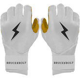 Original Series Long Cuff Batting Gloves - White