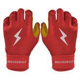 Original Series Short Cuff Batting Gloves - Red