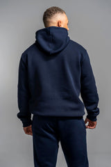 BOLT Hoodie - Navy/White Bolt