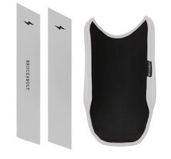 Chrome Series 9" Elbow Guard - White