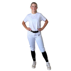 Premium Pro Softball Knicker Pant - White