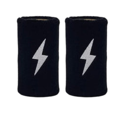 Premium Pro 4" Wristbands (2-Pack) - Black