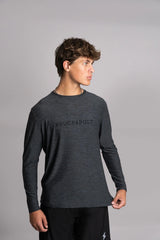 SuperSoft "BRUCE BOLT" Long Sleeve Shirt - Charcoal
