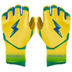 Coach RAC Creator Series Long Cuff Batting Gloves - Yellow