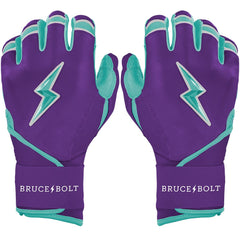 Ketel Marte Signature Series Long Cuff Batting Gloves - Purple