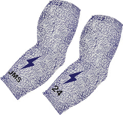 Personalized Graduated Compression Premium 3/4 Arm Sleeve - Elephant Print