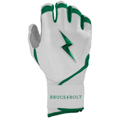 Chrome Series Long Cuff Batting Gloves - Green