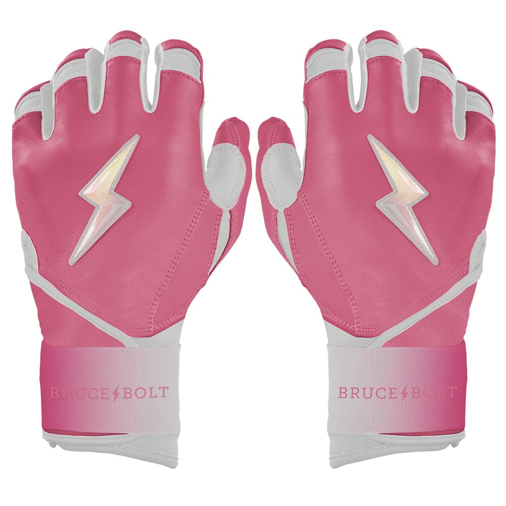 Bear Series Long Cuff Batting Gloves - Dusty Pink
