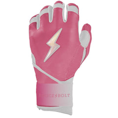 Bear Series Long Cuff Batting Gloves - Dusty Pink