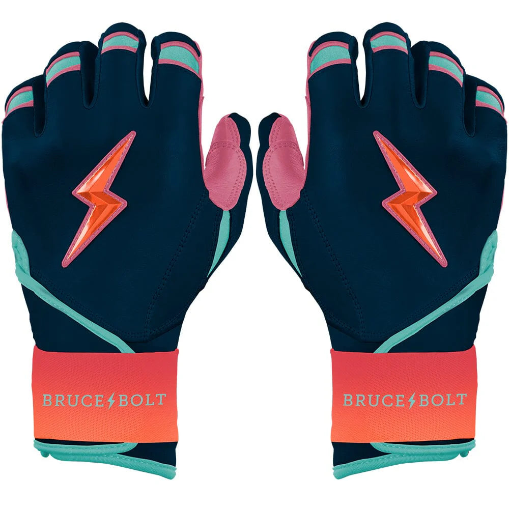 Bear Series Long Cuff Batting Gloves - Sunset