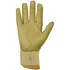 Gold Series Long Cuff Batting Gloves - Gold