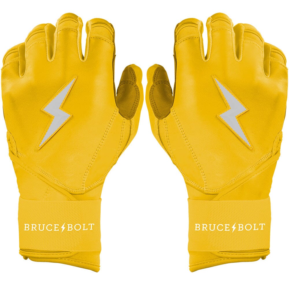 Original Series Long Cuff Batting Gloves - Yellow