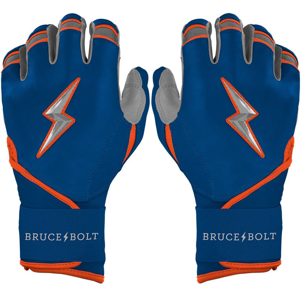 Brandon Nimmo Signature Series Long Cuff Batting Gloves - Blue