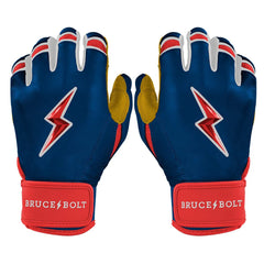 Patriot Series Short Cuff Batting Gloves - Fourth of July
