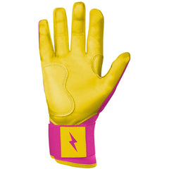 Dexter McCleon Jr. Signature Series Long Cuff Batting Gloves - Pink Lemonade