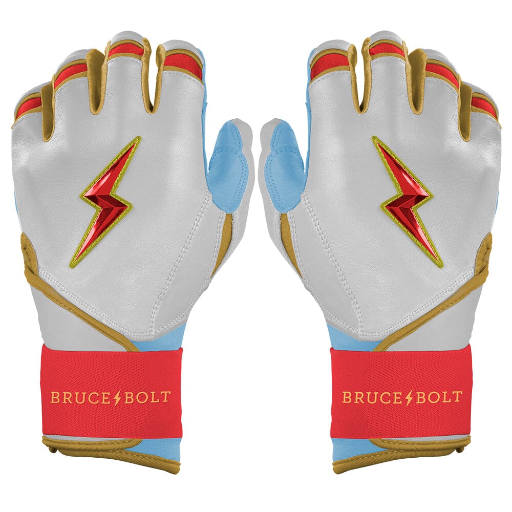 Rintaro Sasaki Signature Series Long Cuff Batting Gloves - White